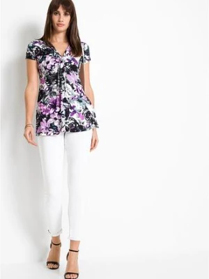 T-shirt z mieszanki wiskozy bonprix