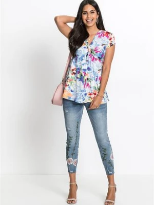 T-shirt z mieszanki wiskozy bonprix