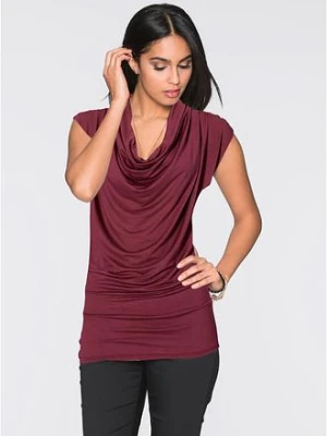 T-shirt z mieszanki wiskozy bonprix