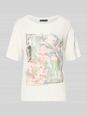 T-shirt z mieszanki wiskozy, krój regular fit Betty Barclay