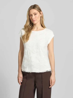 T-shirt z mieszanki wiskozy, krój regular fit s.Oliver BLACK LABEL