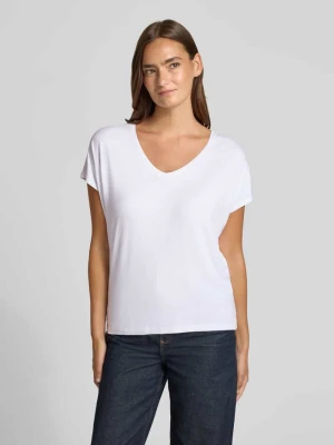 T-shirt z mieszanki wiskozy o kroju relaxed fit s.Oliver RED LABEL