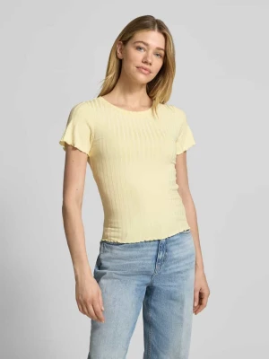 T-shirt z mieszanki wiskozy z okrągłym dekoltem Rich & Royal