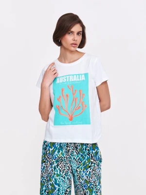 T-shirt z motywem rafy koralowej