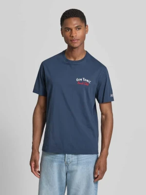 T-shirt z nadrukami logo model 'PORTLAND' MC2 Saint Barth