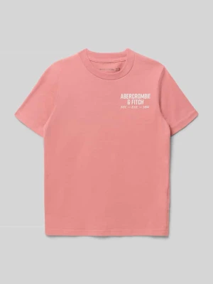 t-shirt z nadrukami z logo model 'NYC EST 1892' Abercrombie&Fitch