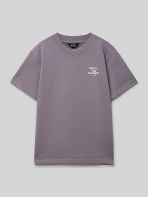 T-shirt z nadrukami z napisem model ‘GAZJAN’ CARS JEANS