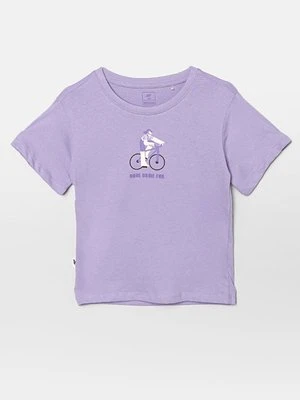 T-shirt z nadrukiem 4F