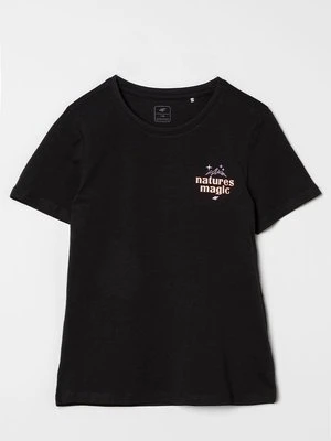 T-shirt z nadrukiem 4F