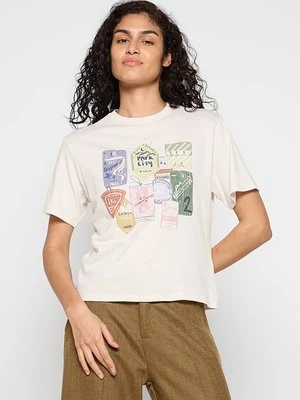 T-shirt z nadrukiem Abercrombie & Fitch
