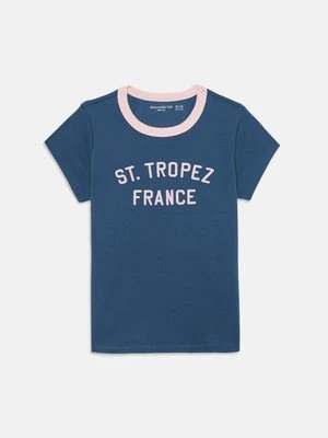 T-shirt z nadrukiem Abercrombie & Fitch