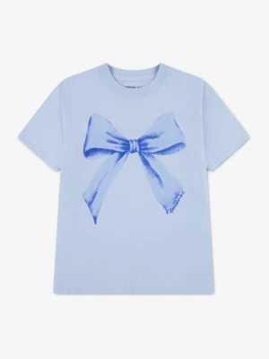T-shirt z nadrukiem Abercrombie & Fitch jasnoniebieski