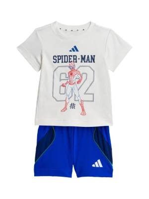 T-shirt z nadrukiem Adidas biały