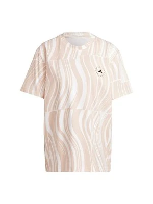 T-shirt z nadrukiem adidas by stella mccartney