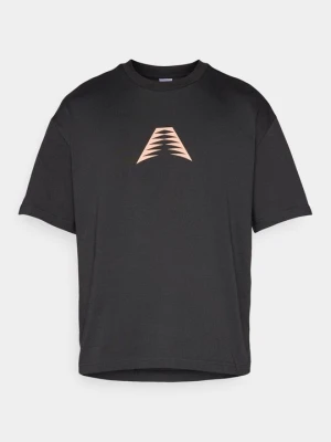 T-shirt z nadrukiem Adidas czarny