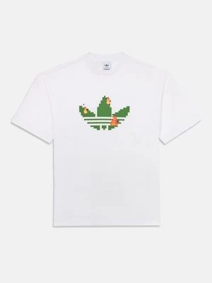 Zdjęcie produktu T-shirt z nadrukiem adidas Originals biały