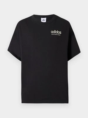 T-shirt z nadrukiem adidas Originals czarny