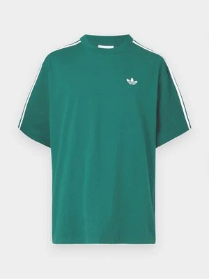 T-shirt z nadrukiem adidas Originals zielony