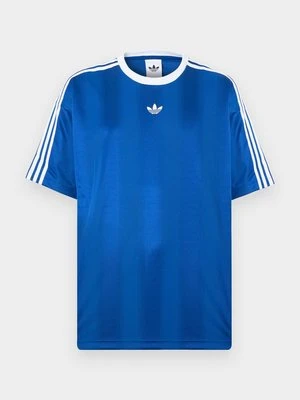 T-shirt z nadrukiem adidas Originals niebieski