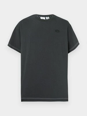 T-shirt z nadrukiem adidas Originals antracytowy