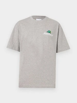 T-shirt z nadrukiem adidas Originals szary