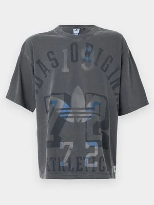 T-shirt z nadrukiem adidas Originals szary