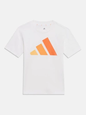 T-shirt z nadrukiem adidas Originals biały