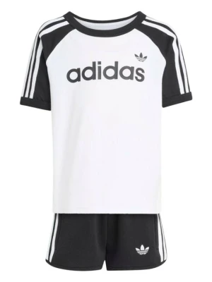 T-shirt z nadrukiem adidas Originals biały