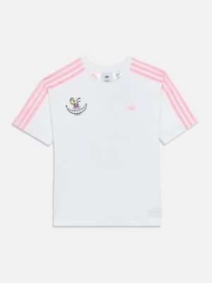 T-shirt z nadrukiem adidas Originals biały