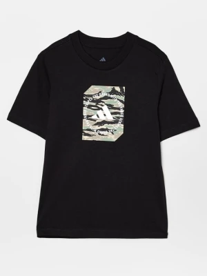 T-shirt z nadrukiem adidas Originals czarny