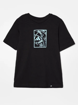 T-shirt z nadrukiem adidas Originals czarny