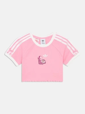 T-shirt z nadrukiem adidas Originals jasnoróżowy