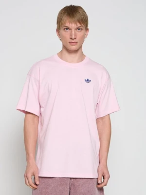T-shirt z nadrukiem adidas Originals jasnoróżowy