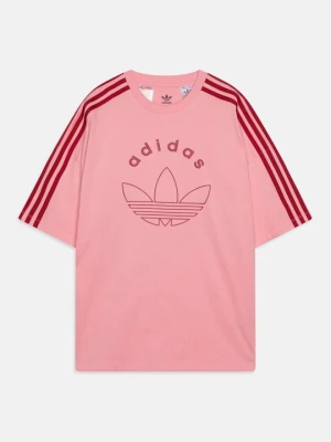 T-shirt z nadrukiem adidas Originals jasnoróżowy