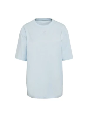 T-shirt z nadrukiem adidas Originals niebieski