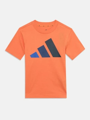 T-shirt z nadrukiem adidas Originals pomarańczowy