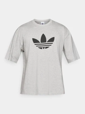 T-shirt z nadrukiem adidas Originals szary