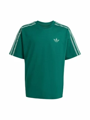 T-shirt z nadrukiem adidas Originals zielony