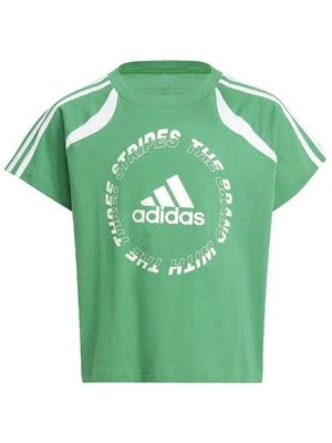 T-shirt z nadrukiem adidas performance