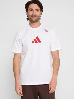 T-shirt z nadrukiem adidas performance