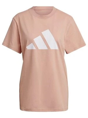 T-shirt z nadrukiem adidas performance