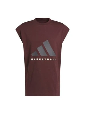 T-shirt z nadrukiem adidas performance