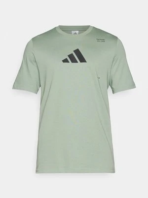 T-shirt z nadrukiem adidas performance