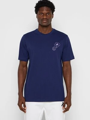 T-shirt z nadrukiem adidas performance