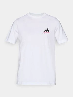 T-shirt z nadrukiem adidas performance