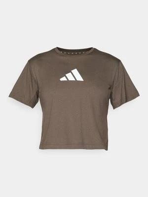 T-shirt z nadrukiem adidas performance