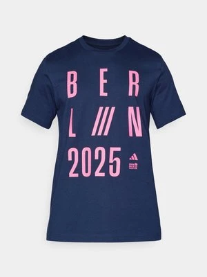 T-shirt z nadrukiem adidas performance