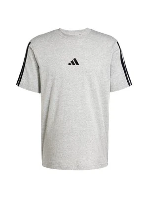 T-shirt z nadrukiem Adidas szary