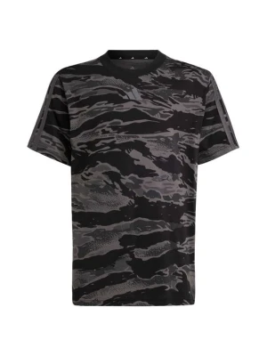 T-shirt z nadrukiem Adidas szary