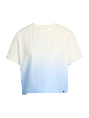 T-shirt z nadrukiem Adidas Terrex mleczny